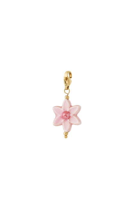 Vrolijke bloemen sieraden bedel 2