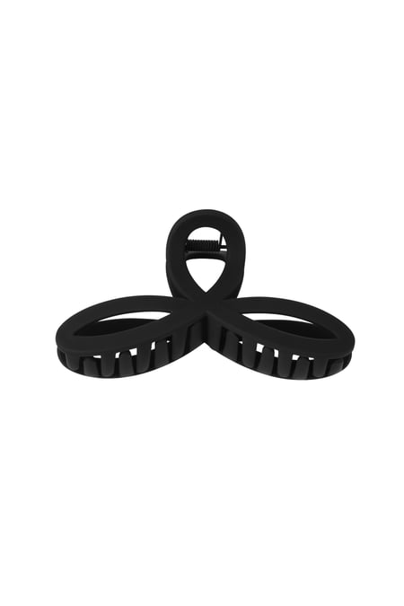 Cute Hair Clip - Black Plastic 2