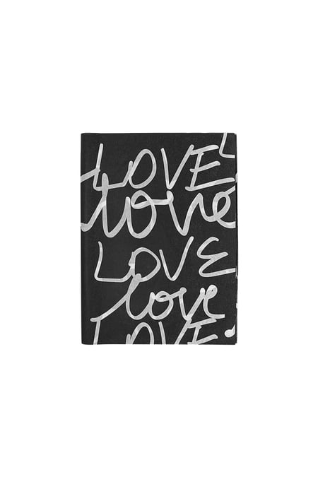 Rolling paper portrait love - black Paper 2