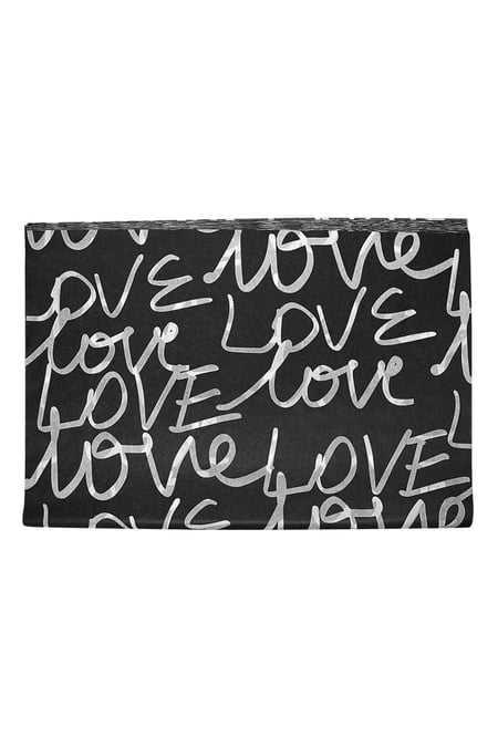 Cartina sdraiata amore - carta nera 2