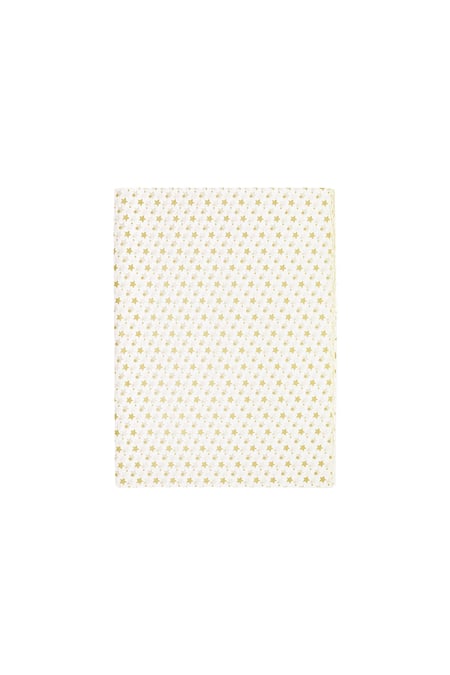 Stelle in carta velina - Carta bianca/Colore oro