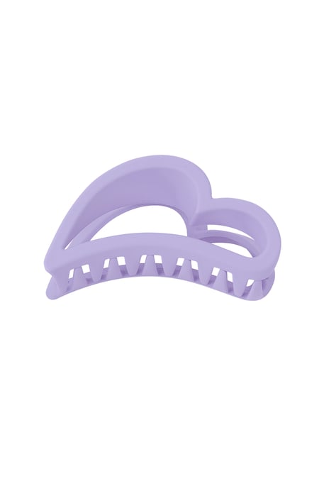 Barrette Ailes - Plastique Violet 2