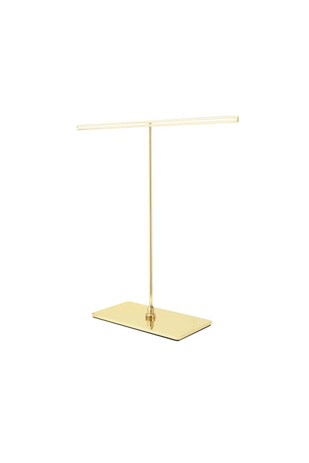 Ohrringe-Display länglich – Goldfarbe - Goldfarbefarbe