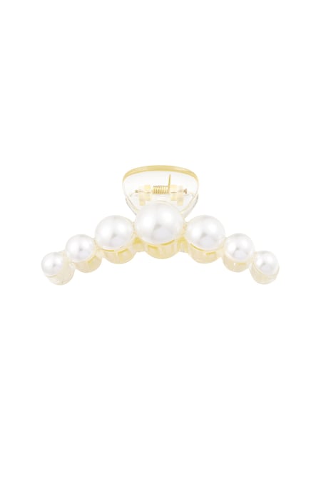 Barrette grosses perles 2