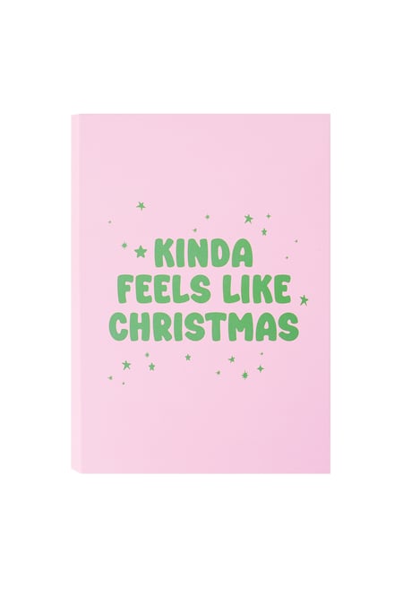 Wenskaart kerst kinda feels like christmas 2