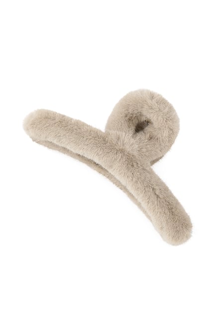 Barrette à cheveux en fausse fourrure 2