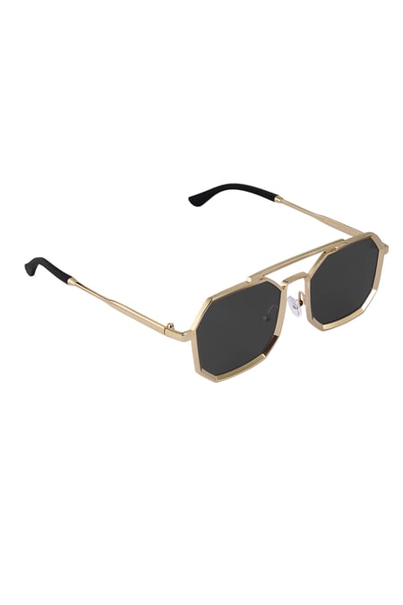 Sonnenbrille LuminLens - Schwarzgold 2