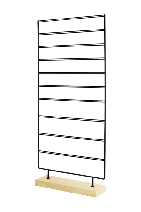 Expositor de pendientes altos