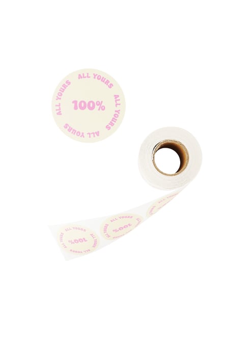 Stickers 100% all yours 2