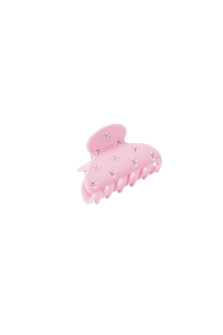 Mini pinza para el pelo con purpurina 2