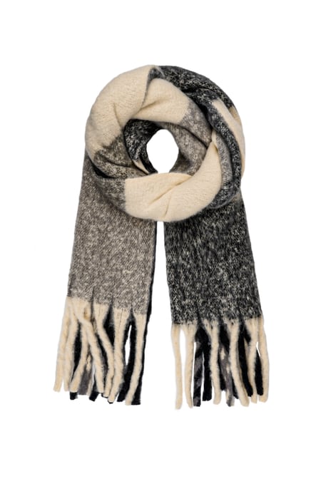 Scarf surfaces black beige 2