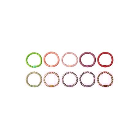 Elastici/braccialetti per capelli - colori scuri