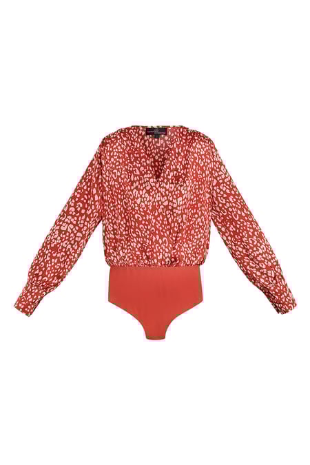 Body panterprint rood 2