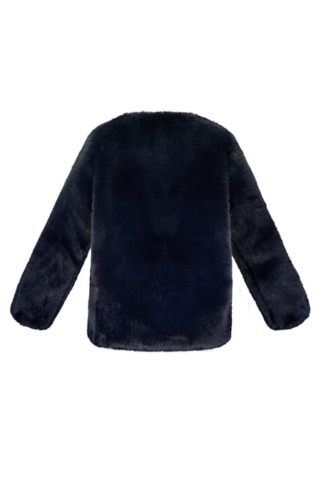 Faux fur coat