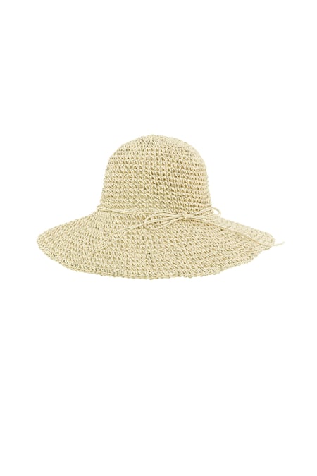 Gorro de crochet con lazo 2