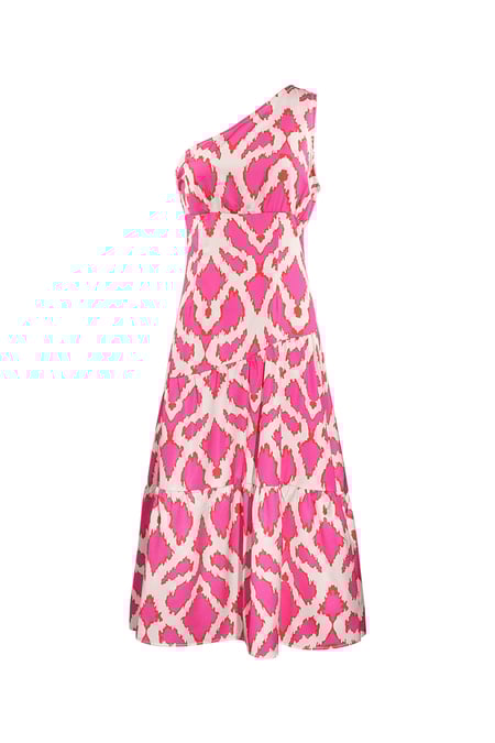 One-shoulder jurk tropical bliss 2