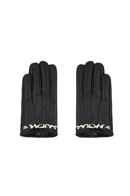 Gloves cosy leopard 2