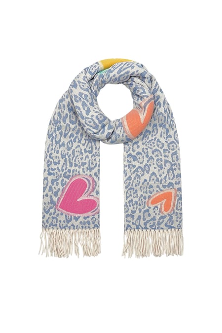 Wintersjaal frosty flirt 2