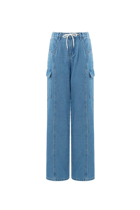 Jean cargo en denim Confiance 2