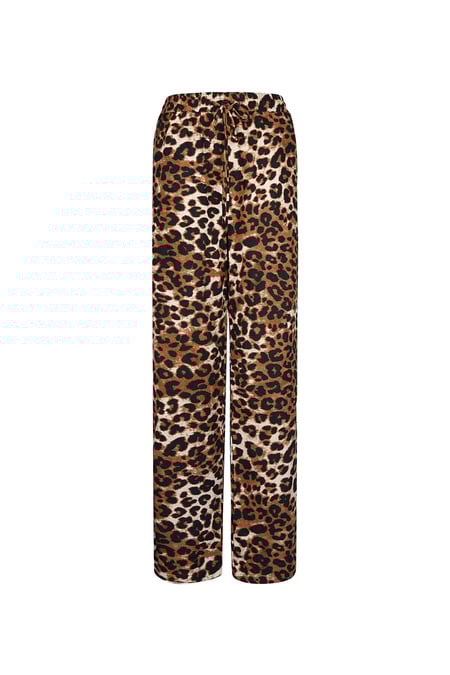 Wild Leopard trousers with stripes 2