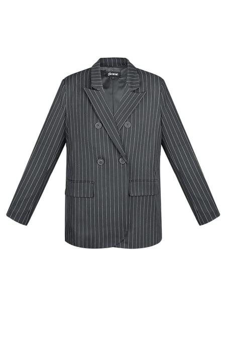 Blazer mit Kreidestreifen 2