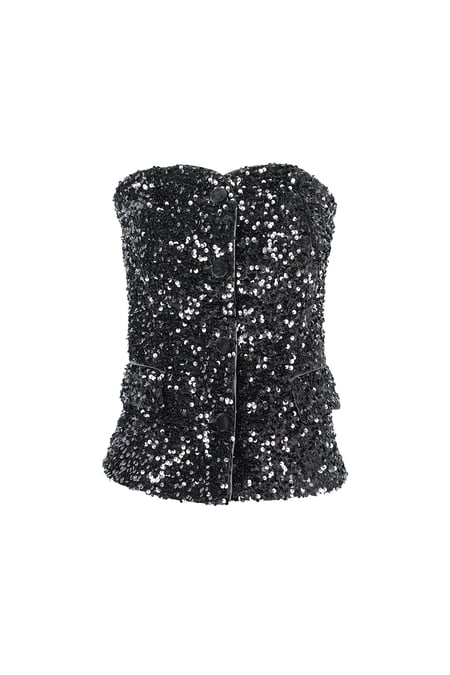 Glitter korset top 2