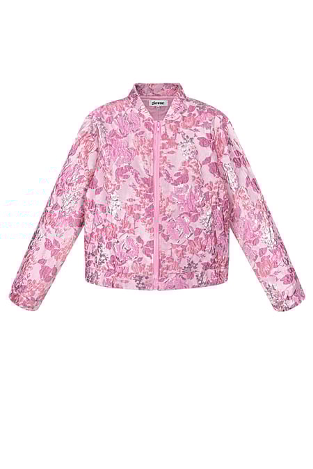 Jacke mit Blumenmuster 2