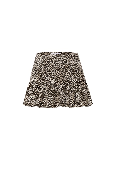 Leopar desenli etek 2