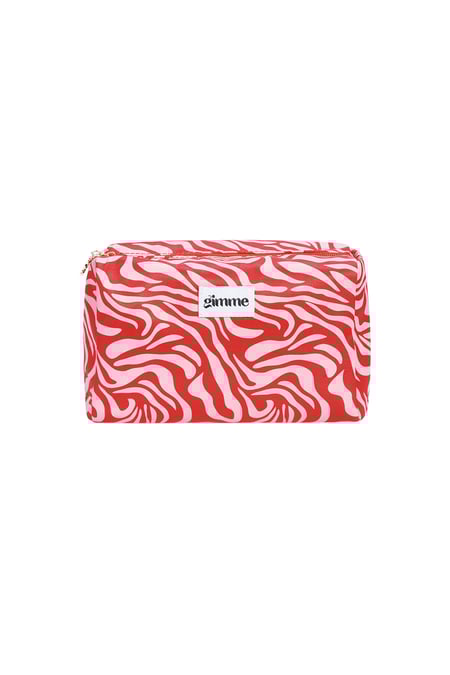 Trousses de maquillage de couleurs mélangées, accessoires quotidiens décontractés en polyester 2