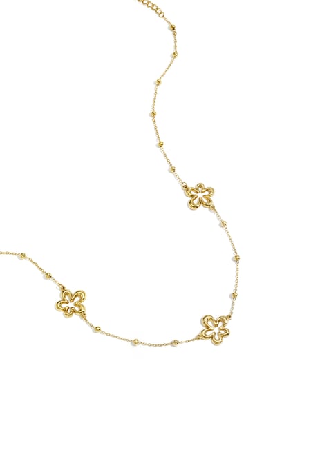 Necklace with coral-shaped flowers 2