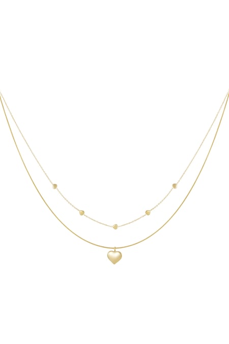 Gelaagde kettingen Hart Casual Dagelijks Eenvoudig Serie Dames sieraden 2