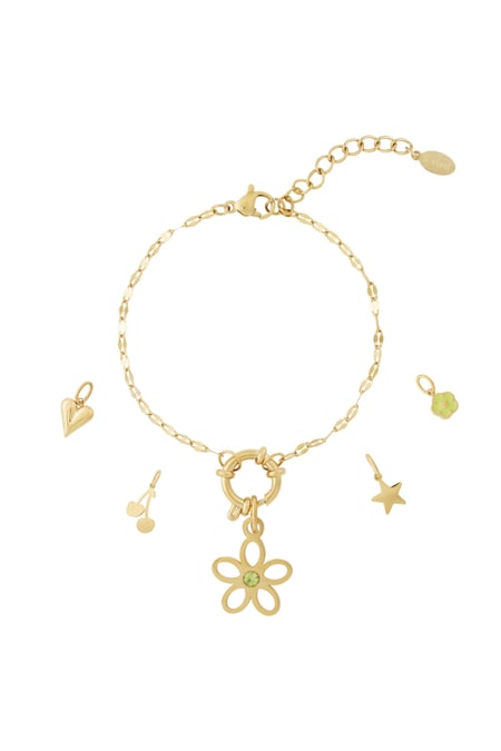 Detailled Flower DIY bracelet 2