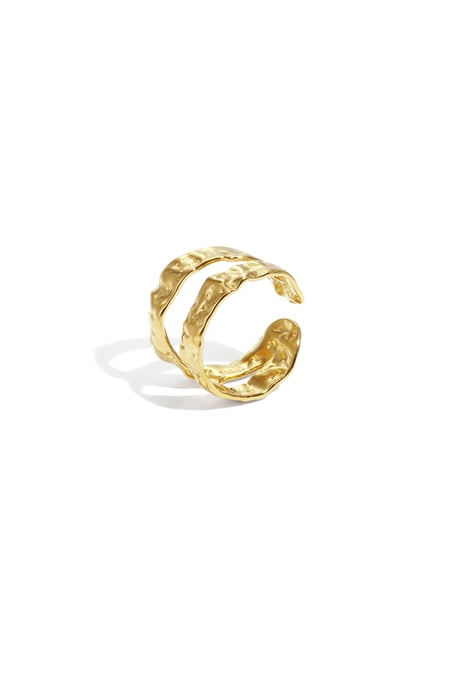 Doppio anello testurizzato 2
