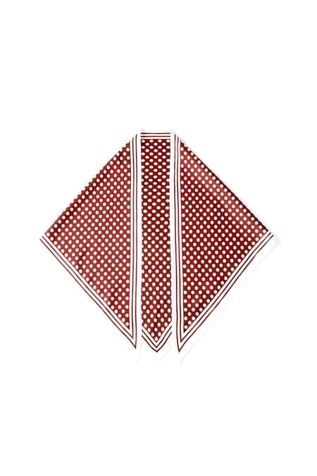 Écharpes d'été à pois, décontractées, en polyester, accessoires du quotidien 2