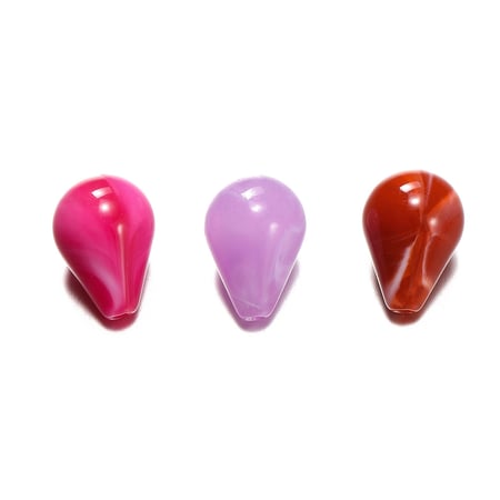 1 Beutel mit Daily Droplet Acryl-Schmuckperlen