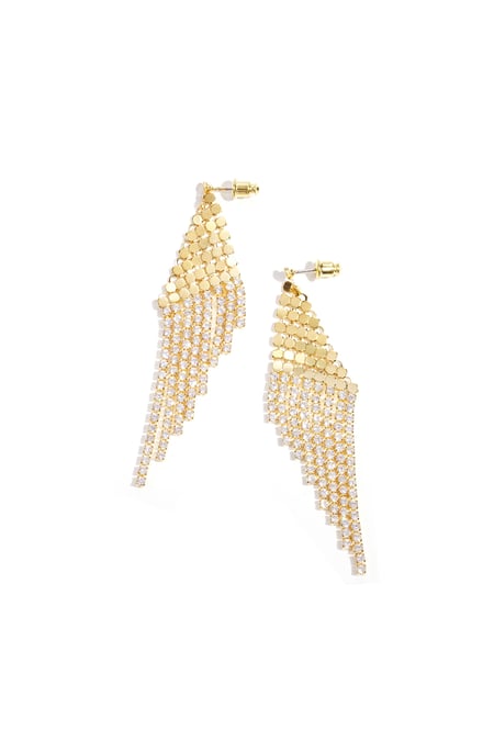 Koperen oorbellen Geometrisch Casual Kerst Eenvoudige serie Dames sieraden 2