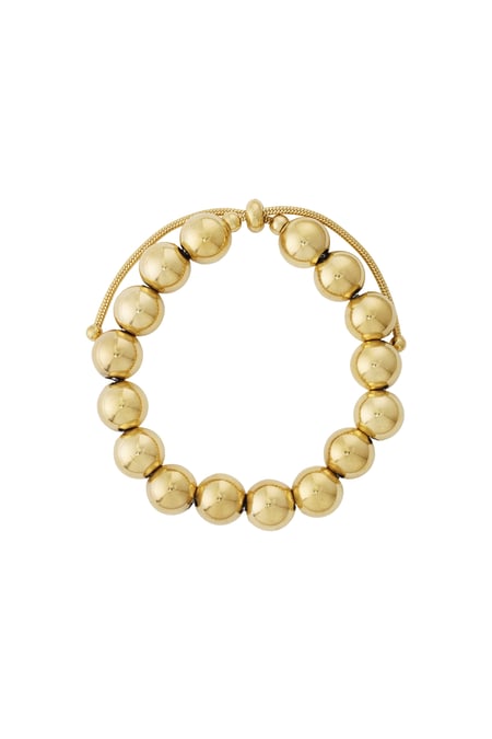 Holle kralen armband-12mm 2