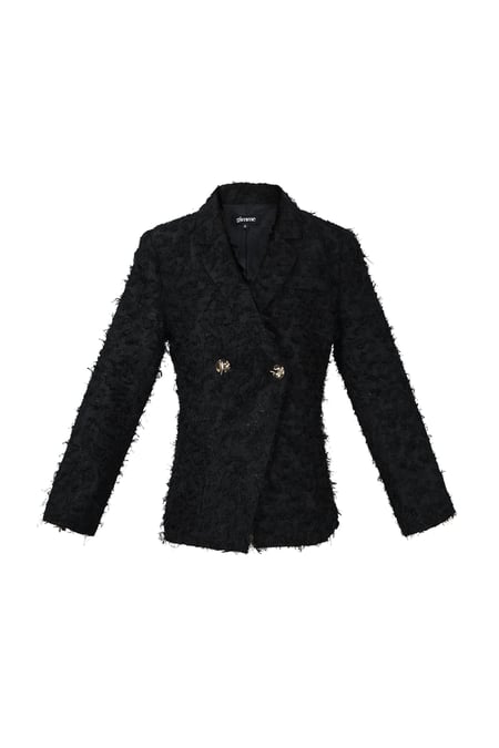 Gestructureerde blazer 2