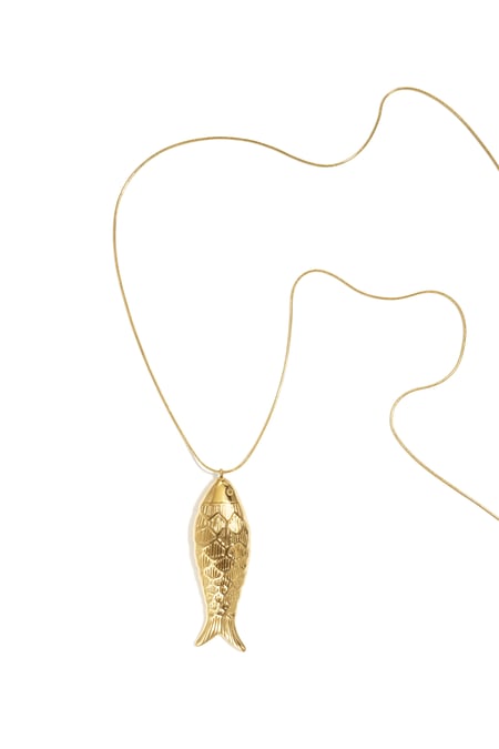 Edelstahl Lange Halsketten fisch Casual Täglich Einfache Serie frauen schmuck 2