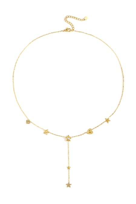 Colliers pendentifs en acier inoxydable Série Star Casual Daily Simple Bijoux pour femmes 2