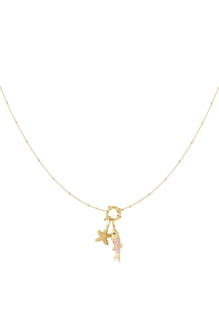 Crab DIY necklace
