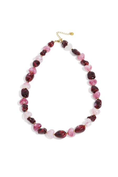 Colliers de perles en acrylique, série décontractée, simple et quotidienne, bijoux pour femmes 2