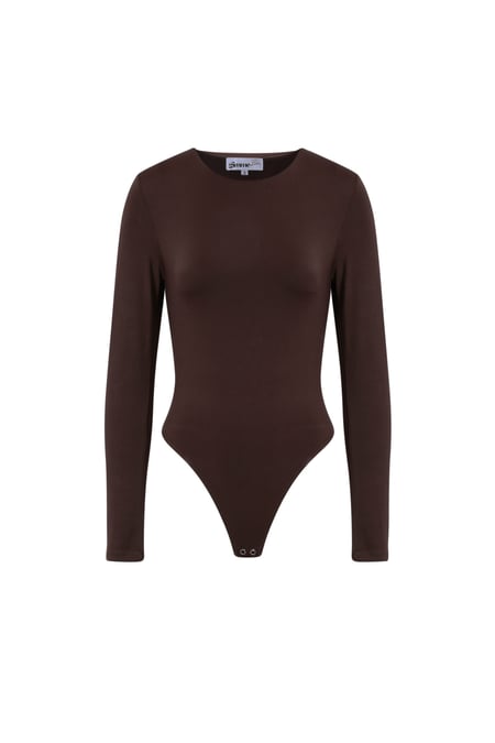 Nylon Shapewear Bodysuit Solid color Basic All Fit  Clothes 2