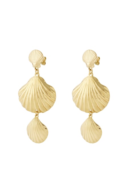 Boucles d&#39;oreilles Trio coquillages 2