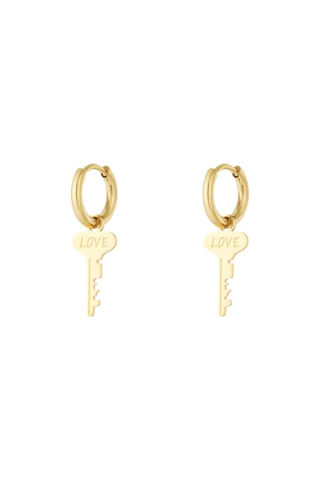 Boucles d&#39;oreilles Clé de l&#39;amour 2
