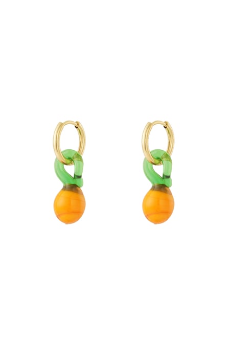 Boucles d&#39;oreilles fleur d&#39;oranger 2