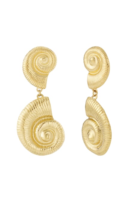 Boucle d&#39;oreille tourbillon océanique 2
