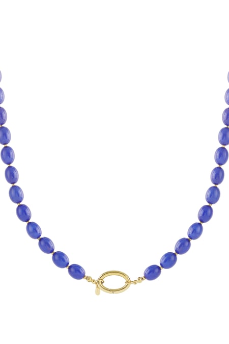 Collares de cuentas acrílicas para uso diario informal-10.5*13mm 2