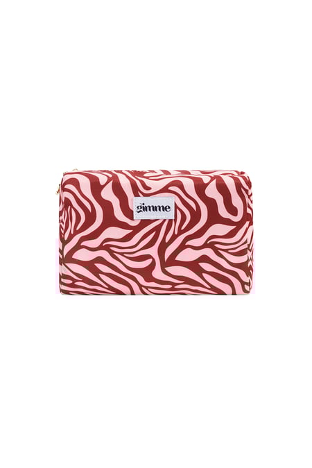 Trousses de maquillage de couleurs mélangées, accessoires quotidiens décontractés en polyester