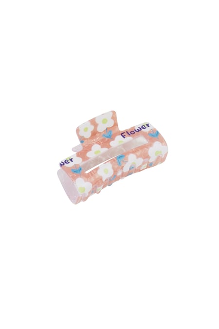 Pinces à cheveux en forme de fleur, accessoires décontractés en acrylique pour le quotidien 2